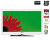 AKAI Televizor LED DLC-E1951SW + TV stolek E1000 černé sklo