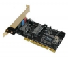 Zvuková karta 5.1 X-Studio - PCI + Cistící stlacený plyn vícepozicní 250 ml + Distributor 100 mokrých ubrousku