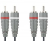 BANDRIDGE BAL4205 5m Male RCA Cables (x2)