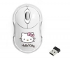 BLUESTORK Bezdrátová myš Bumpy Hello Kitty - bílá + Nápln 100 vhlkých ubrousku + Distributor 100 mokrých ubrousku