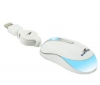 BLUESTORK Mini myš Bumpy - bílá + Hub 4 porty USB 2.0