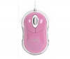 BLUESTORK Myš Bumpy - ružová + Hub USB 4 porty UH-10