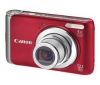 CANON PowerShot  A3100 IS - červený + Pouzdro kompaktní kožené 11 x 3,5 x 8 cm + Pameťová karta SDHC 8 GB