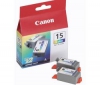 CANON Sada 2 cartrige inkoustové BCI-15 - Azurová, Purpurová, Žlutá