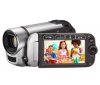 CANON Videokamera Legria FS306 stríbrná + Charger + Camcorder Battery compatible CANON for BP-808 + Pameťová karta SDHC 8 GB + Čtecka karet 1000 v 1 USB 2.0