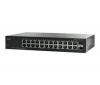 CISCO Switch Small Business Unmanaged 22 portu 10/100/1000 Mbps + 2 porty mini-GBIC SG 102-24 (SR2024CT)