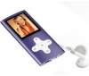CLIP SONIC MP3 prehrávač MP206 Radio 4 Gb - fialový + Oddelovací kabel pro sluchátka a reproduktory