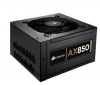 CORSAIR Napájení PC Serie Gold AX850 850W + Vetrací jednotka Neon LED 120 mm - modrá + Reobus Modern-V černý