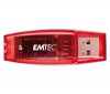 EMTEC Klíč USB 2.0 C400 4 GB - červený + Čistící stlačený plyn vícepozicní 250 ml