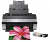 EPSON Tiskárna foto STYLUS R2880 + Kabel USB A samec/B samec 1,80m + Kabel USB A samec/ samice - 1,8 m (F3045027) + C13T09614010 Printer Cartridge - black + Nápln C13T09664010 - vivid svetle purpurová + C13T09624010 Printer Cartridge - cyan + Nápln C1