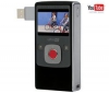 FLIP Mini-videokamera Ultra HD - černá + Nylonové pouzdro TBC-302