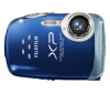 FUJI FinePix  XP10 modrý + Pouzdro Ultra Compact 9,5 x 2,7 x 6,5 cm + Pameťová karta SDHC 4 GB
