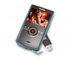 Kapesní videokamera Zi8 tyrkysová + Nylonové pouzdro TBC-302 + Pameťová karta SDHC 4 GB