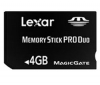 LEXAR Pameťová karta Memory Stick PRO Duo - Premium 4 GB