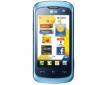 LG Cookie Live KM570 modrý + Sluchátko Bluetooth Blue design černé