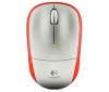 LOGITECH Bezdrátová myš M205 - oranžová/bílá + Hub 7 portu USB 2.0 + Distributor 100 mokrých ubrousku
