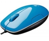 LOGITECH Myš LS1 Laser Mouse - modrá + Flex Hub 4 porty USB 2.0 + Distributor 100 mokrých ubrousku