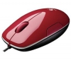 LOGITECH Myš LS1 Laser Mouse - skoricová + Hub USB 4 porty UH-10 + Podložka pod myš Jersey Cloth - stríbrná