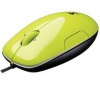 LOGITECH Myš LS1 Laser Mouse - žlutá + Hub USB 4 porty UH-10