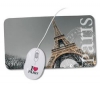 MOBILITY LAB Souprava Paris, Mouse & the City : optická myš USB 2.0 + podložka