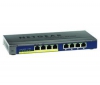 Prepínac ProSafe - 8 portu Gigabit Ethernet z toho 4 porty PoE - GS108P-100EUS + Merící prístroj na testování sí»ových kabelu  TC-NT2