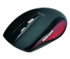 NGS Bezdrátová myš Flea Advanced - červená + Hub 2-v-1 7 Portu USB 2.0 + Distributor 100 mokrých ubrousku