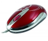 NGS Myš Viper Mouse Red + Hub 2-v-1 7 Portu USB 2.0 + Distributor 100 mokrých ubrousku