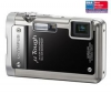 OLYMPUS µ[mju:]  Tough-8010 - black + Compact Camera Leather Case - 11x3.5x8 cm + 8 GB SDHC Memory Card + LI-50B Battery + 1000-in-1 USB 2.0 Card Reader