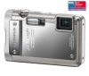 OLYMPUS µ[mju:] Tough-8010 - silver + Compact Camera Leather Case - 11x3.5x8 cm + 16 GB SDHC Memory Card + LI-50B Battery + 1000-in-1 USB 2.0 Card Reader