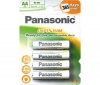 PANASONIC Infinium P6I/4 (AA) 2,100 mAh NiMH Batteries (pack of 4)