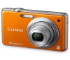 PANASONIC Lumix  DMC-FS10 - oranžový + Pouzdro Kompakt 11 X 3.5 X 8 CM CERNÁ + Pameťová karta SDHC 4 GB + Čtecka karet 1000 v 1 USB 2.0