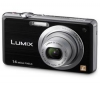 Lumix  DMC-FS11 - černý + Pouzdro kompaktní kožené 11 x 3,5 x 8 cm + Pameťová karta SDHC 8 GB