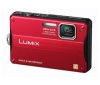 Lumix  DMC-FT10 - červený + Pouzdro Kompakt 11 X 3.5 X 8 CM CERNÁ + Pameťová karta SDHC 8 GB + Mini trojnožka Pocketpod