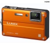 Lumix  DMC-FT2 oranžový + Pouzdro Kompakt 11 X 3.5 X 8 CM CERNÁ + Pameťová karta SDHC 8 GB + Baterie DMW-BCF10