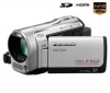 PANASONIC Videokamera Full HD HDC-SD60 - stríbrná + Brašna + Pameťová karta SDHC 8 GB