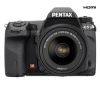 PENTAX K-5 - Digital camera - SLR - 16.28 Mpix - -DA 18-55mm WR lens - optical zoom: 3.1 x - supported memory: SD, SDHC + Batoh Expert Shot Digital - černý/oranžový + Pameťová karta SDHC 16 GB + Lehký stativ Trepix