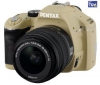 PENTAX K-x béžový + objektiv DA L 18-55 mm f/3,5-5,6 + Pouzdro Zrcadlovka 15 X 11 X 14.5 CM + Pameťová karta SDHC 16 GB + Nabíječka 8H LR6 (AA) + LR035 (AAA) V002 + 4 baterie NiMH LR6 (AA) 2600 mAh
