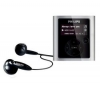 PHILIPS MP3 prehrávač GoGear RaGa 4 GB - Stríbrný + Sluchátka EP-190