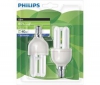 PHILIPS Sada 2 úsporné žárovky 8 W E14 Genie Cool