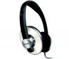 PHILIPS Stereo sluchátka SHP5401/00 - Černá/Kovová + Prodlužovacka Jack 3,52 mm - nastavení hlasitosti mono/stereo - Zlato - 3 m