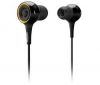 PHILIPS Vnitrne ušní sluchátka SHE6000/10 - černá + Rozdvojka vývodu jack 3.5mm