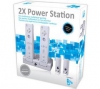PLAYFECT 2X Power Station for Wiimote [WII] + Ovladač Nunchuk [WII] + Wiimote (Dálkové ovládání Wii Remote) [WII] + Ochranné pouzdro Wiimote Silicone kompatibilní s Wii Motion+ [WII] + Silikonové pouzdro pro Nunchuk [WII]