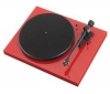PRO JECT Gramofon Debut III - červený + Sluchátka HD 515 - Chromovaná