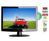 Q-MEDIA Kombinace LCD/DVD Q15A2D + Stolek TV Esse Mini - frosted