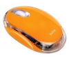 SAITEK Myš M80X Wireless Notebook Mouse - oranžová + Hub USB 4 porty UH-10 + Distributor 100 mokrých ubrousku + Podložka pod myš Jersey Cloth - stríbrná