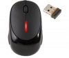 SAITEK Optická bezdrátová myš + hardwarový klíč Nano M100X - černá + Hub 4 porty USB 2.0