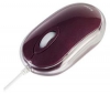 SAITEK Optická myš Crystal tmave fialová USB 2.0