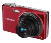 SAMSUNG PL200 - Digital camera - compact - 14.2 Mpix - optical zoom: 7 x - supported memory: SD, SDHC - red + Pouzdro Kompakt 11 X 3.5 X 8 CM CERNÁ + Pameťová karta SDHC 4 GB