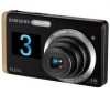 SAMSUNG ST550 béžový + Pouzdro kompaktní kožené 11 x 3,5 x 8 cm + Pameťová karta MicroSD 2 GB + adaptér SD