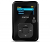 SANDISK MP3 prehrávač Rádio FM Sansa Clip+ 2 GB - černý + Síťová/cestovní nabíječka IW200 + Sluchátka Philips SHE8500